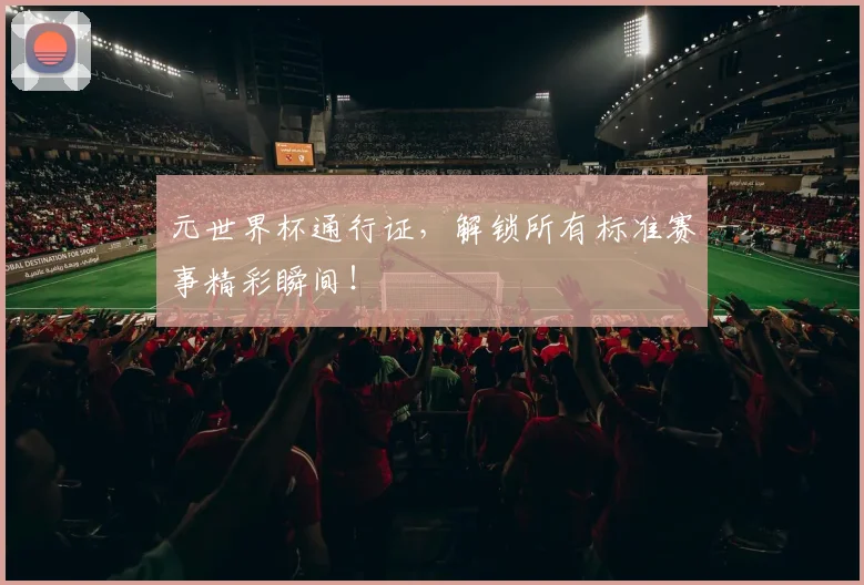 元世界杯通行证，解锁所有标准赛事精彩瞬间！