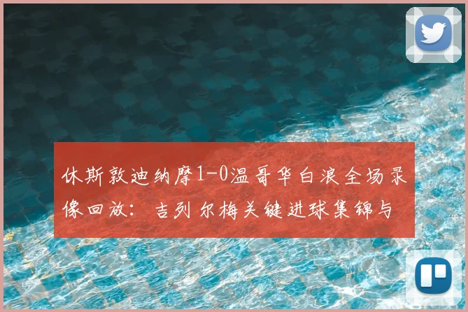 休斯敦迪纳摩1-0温哥华白浪全场录像回放：吉列尔梅关键进球集锦与战术解析